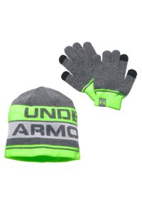 Czapka i rękawiczki Under Armour (komplet) Jr 1300443. Materiał: materiał, elastan, dzianina. Sezon: zima, jesień #2