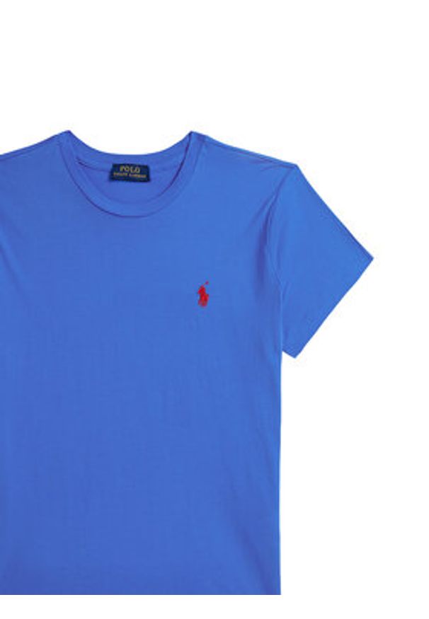 Polo Ralph Lauren T-Shirt 211B14605004 Niebieski Classic Fit. Typ kołnierza: polo. Kolor: niebieski. Materiał: bawełna