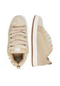DC Shoes Sneakersy V5-10116 Beżowy. Kolor: beżowy. Materiał: zamsz, skóra #4