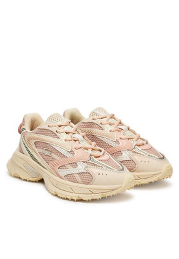 Lacoste Sneakersy L003 Neo Shot 7-49SFA0007 Różowy. Kolor: różowy. Materiał: materiał