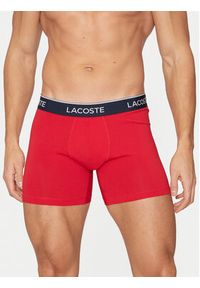 Lacoste Komplet 3 par bokserek 6H3420 Kolorowy. Materiał: bawełna. Wzór: kolorowy #4