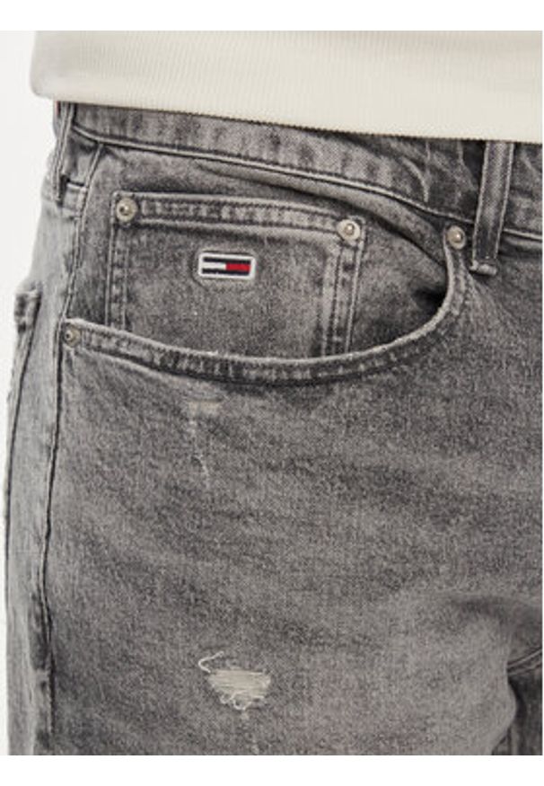 Tommy Jeans Jeansy Austin DM0DM18739 Szary Slim Fit. Kolor: szary