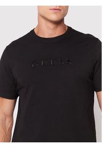 Guess T-Shirt M2BP47 K7HD0 Czarny Regular Fit. Kolor: czarny. Materiał: bawełna