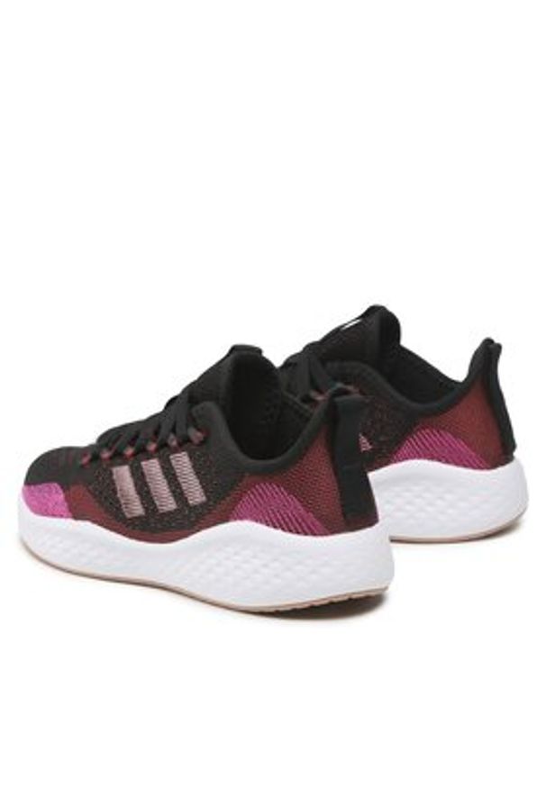 Adidas - adidas Sneakersy Fluidflow 2.0 HP6752 Czarny. Kolor: czarny. Materiał: materiał