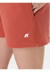 K-Way Szorty sportowe Rika K4147CW Czerwony Regular Fit. Kolor: czerwony. Materiał: bawełna #3