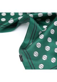 Wittchen - Damska apaszka z jedwabiu jednokolorowa. Kolor: zielony. Materiał: jedwab. Styl: klasyczny, elegancki #3