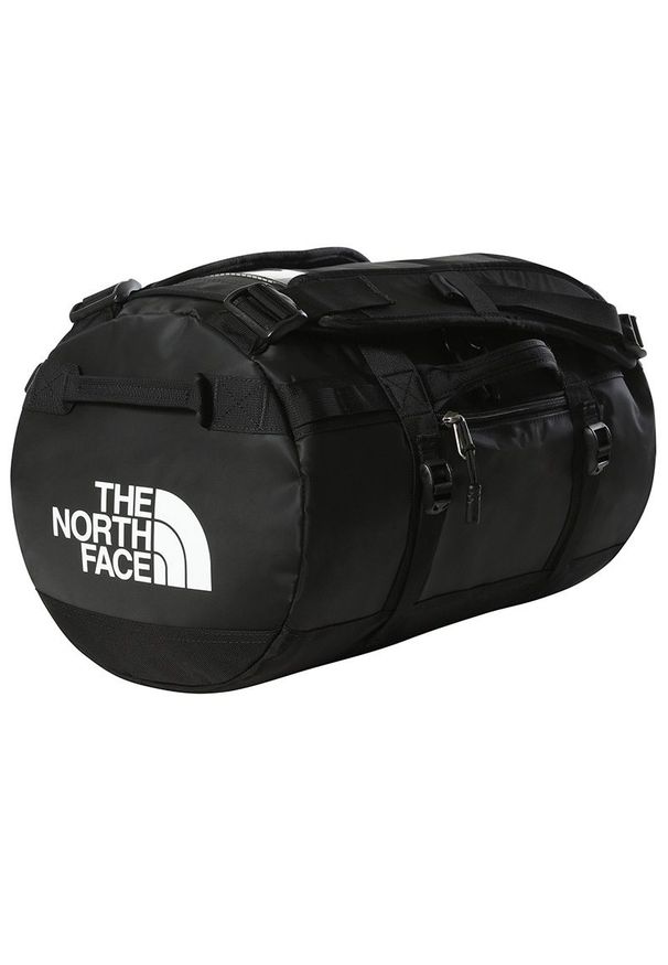 Torba The North Face Base Camp Duffel XS 0A52SSKY41 - czarna. Kolor: czarny. Materiał: nylon. Wzór: paski