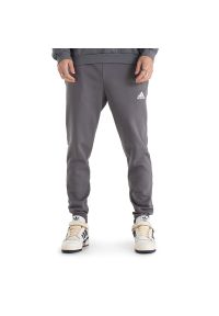 Adidas - Spodnie adidas Entrada 22 Sweat Pants H57531 - szare. Kolor: szary. Materiał: bawełna, materiał, dresówka, poliester