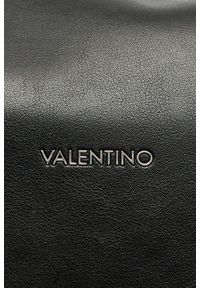 Valentino by Mario Valentino - VALENTINO Czarna torba podróżna z ekoskóry Horizon. Kolor: czarny. Materiał: skóra ekologiczna #4