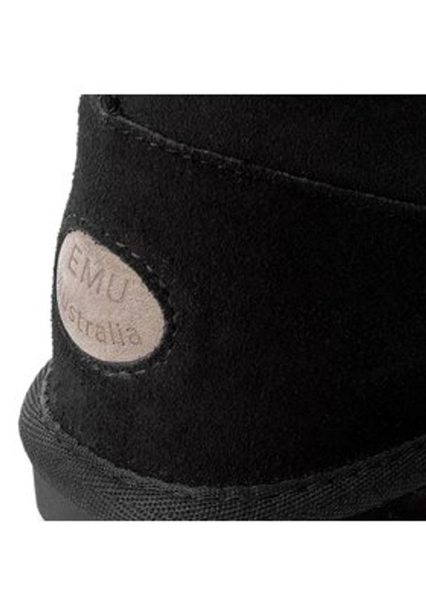 EMU Australia Śniegowce Stinger Mini W10003 Czarny. Kolor: czarny. Materiał: skóra
