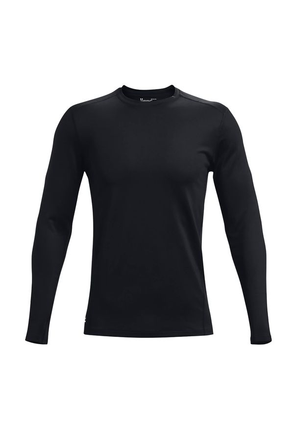 Koszulka termoaktywna męska Under Armour Tactical Crew CGI Base. Kolor: czarny. Długość rękawa: długi rękaw. Długość: długie. Sport: bieganie