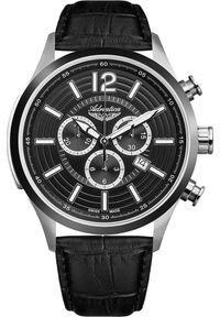 Zegarek Adriatica Zegarek męski Adriatica A8188.Y254CH czarny. Kolor: czarny #1