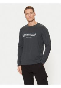 Jack & Jones Longsleeve Vesterbro 12266419 Zielony Relaxed Fit. Kolor: zielony. Materiał: bawełna. Długość rękawa: długi rękaw