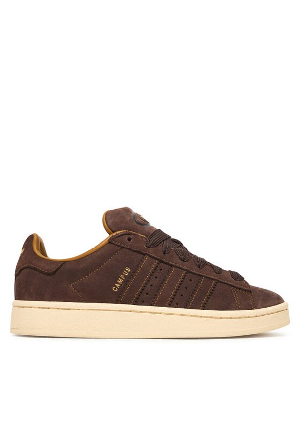 Adidas - adidas Sneakersy Campus 00S JS3777 Brązowy. Kolor: brązowy. Materiał: nubuk, skóra. Model: Adidas Campus