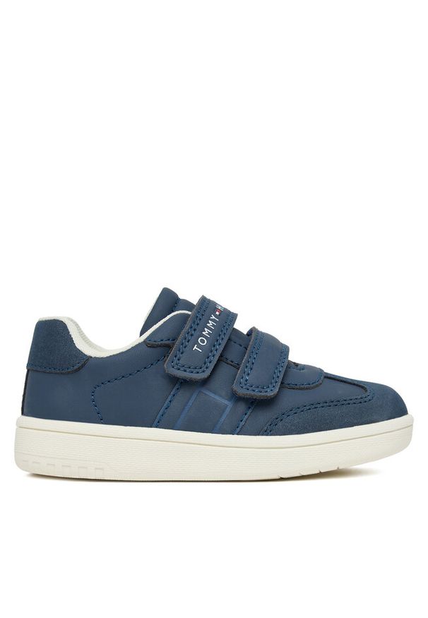 TOMMY HILFIGER - Sneakersy Tommy Hilfiger. Kolor: niebieski