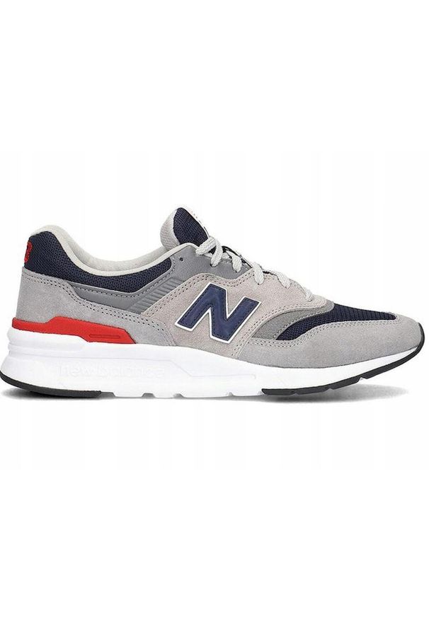 New Balance - Buty na co dzień męskie NEW BALANCE 997 skóra. Okazja: na co dzień. Kolor: szary. Materiał: skóra