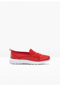 Sneakersy z pianką "youfoam" bonprix czerwony koralowy. Kolor: różowy. Materiał: materiał, syntetyk #2
