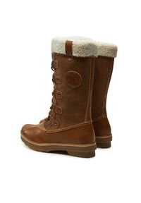 Kimberfeel Śniegowce Mathilde Brązowy. Kolor: brązowy. Materiał: skóra #2