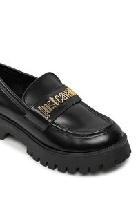 Just Cavalli Loafersy 77RA3S82 Czarny. Kolor: czarny. Materiał: skóra