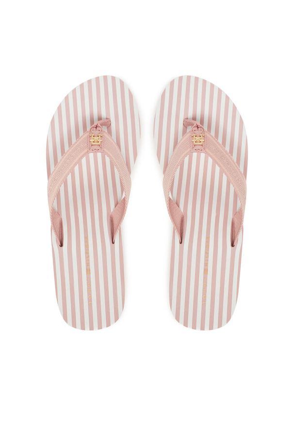 TOMMY HILFIGER - Japonki Tommy Hilfiger. Kolor: różowy