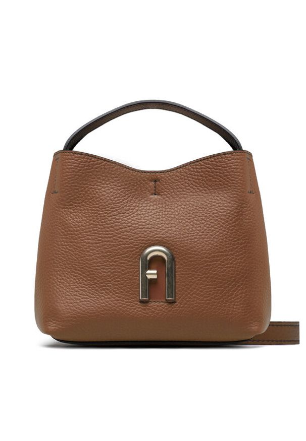 Furla Torebka Primula WB00780-BX0041-03B00-9-036-20-IT-B Brązowy. Kolor: brązowy. Materiał: skórzane