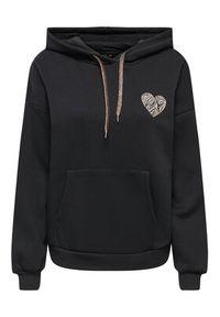 only - ONLY Bluza Daze 15347802 Czarny Regular Fit. Kolor: czarny. Materiał: bawełna #4