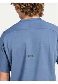 Adidas - adidas T-Shirt Z.N.E. IR5234 Niebieski Loose Fit. Kolor: niebieski. Materiał: bawełna #6