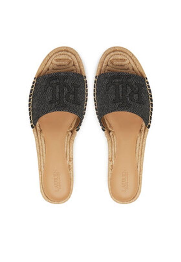Lauren Ralph Lauren - LAUREN RALPH LAUREN Espadryle Polly 802966866002 Beżowy. Kolor: beżowy. Materiał: materiał