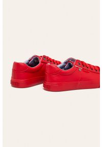Big-Star - Big Star - Tenisówki. Nosek buta: okrągły. Zapięcie: sznurówki. Kolor: czerwony. Materiał: syntetyk, materiał, skóra ekologiczna, guma. Szerokość cholewki: normalna #3