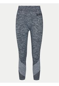 DKNY Sport Legginsy DP8P1765 Szary Slim Fit. Kolor: szary. Materiał: syntetyk. Styl: sportowy