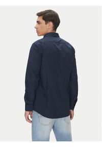 Hugo - HUGO Koszula C-Jason 50293691 Granatowy Slim Fit. Kolor: niebieski. Materiał: bawełna #4