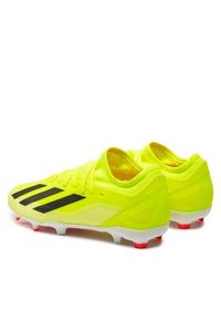 Adidas - adidas Buty X Crazyfast League Firm Ground Boots IF0691 Żółty. Kolor: żółty. Materiał: materiał