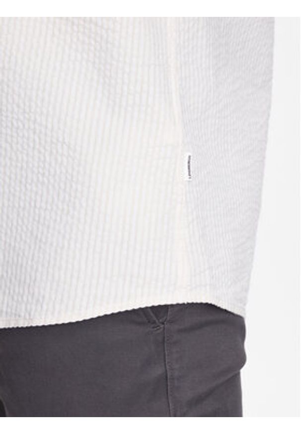 Lindbergh Koszula 30-203431 Beżowy Slim Fit. Kolor: beżowy. Materiał: bawełna