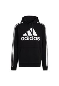 Adidas - Bluza męska adidas Essentials Hoodie. Kolor: czarny, wielokolorowy, biały. Sport: fitness #2