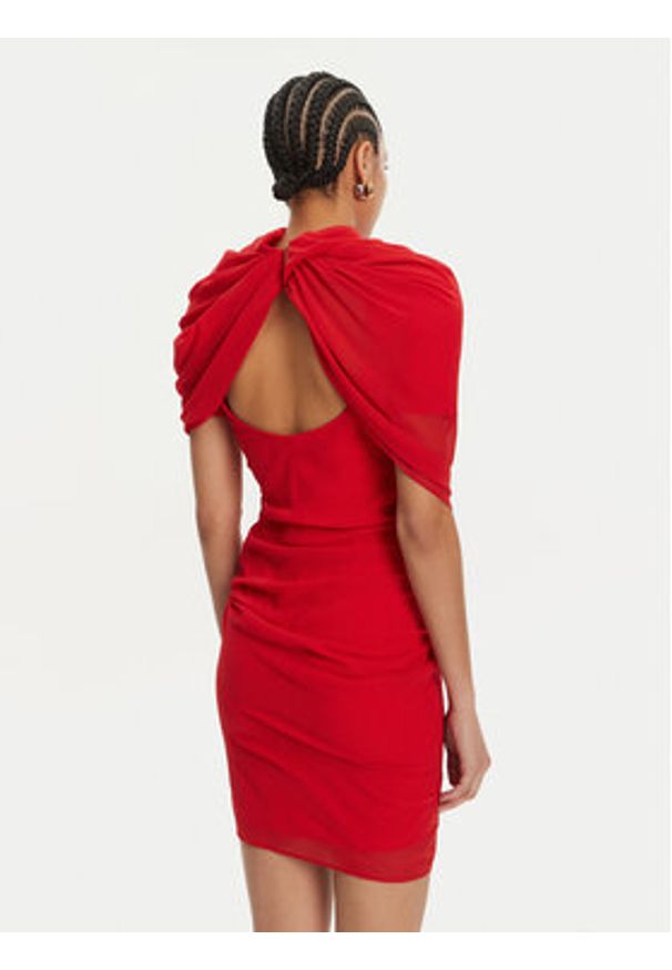 JACQUEMUS Sukienka koktajlowa 24H251DR130-1555 Czerwony Regular Fit. Kolor: czerwony. Materiał: syntetyk. Styl: wizytowy