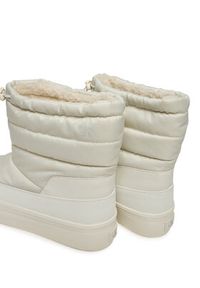 Calvin Klein Sneakersy Vulc Flatf Snowboot Nylon Mix Mg YW0YW01977 Biały. Kolor: biały. Materiał: materiał #4