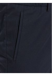 BOSS - Boss Spodnie materiałowe T_Rogan2 50486128 Granatowy Slim Fit. Kolor: niebieski. Materiał: materiał, bawełna
