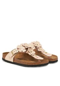 Birkenstock Japonki Hizeh Flowers 1029304 Różowy. Kolor: różowy. Materiał: skóra #6