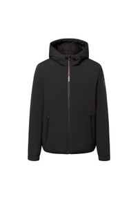 Ecoalf - Kurtka ECOALF CARTES JACKET Czarny. Kolor: czarny. Materiał: tkanina #1