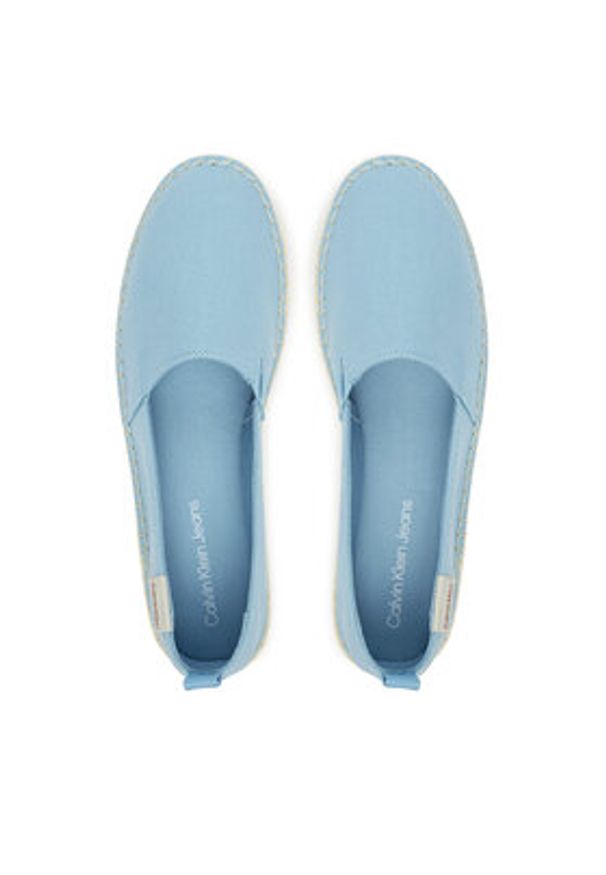 Calvin Klein Jeans Espadryle Platform Espadrille Ml Cs YW0YW01871 Błękitny. Kolor: niebieski. Materiał: materiał. Obcas: na platformie