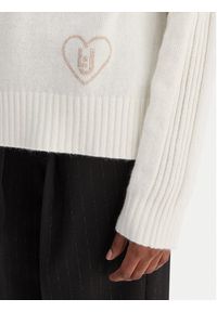Liu Jo Sweter MF5444 MS76L Écru Regular Fit. Materiał: wiskoza #5