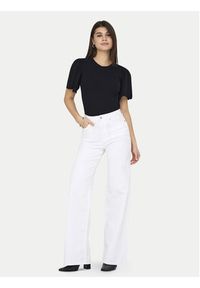 only - ONLY Jeansy Madison 15310632 Biały Wide Leg. Kolor: biały