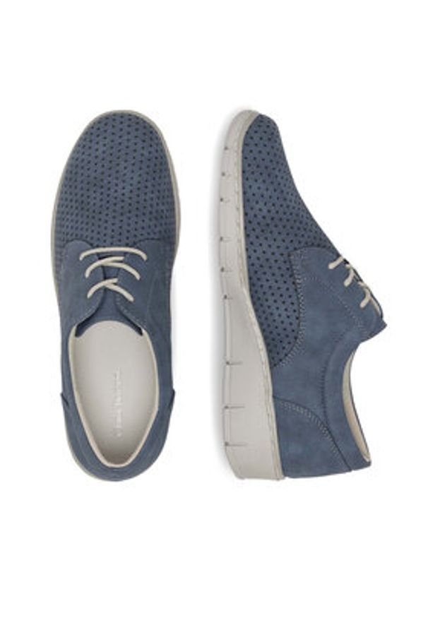 Clara Barson Półbuty Ceecee WS6075-03 Granatowy. Kolor: niebieski. Materiał: syntetyk