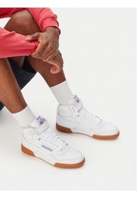 Reebok Sneakersy EO-EX-O-FIT HI 100259123 Biały. Kolor: biały. Materiał: skóra #1
