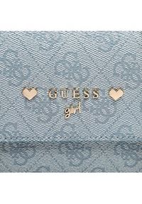 Guess Torebka J3YZ20 WFMF0 Niebieski. Kolor: niebieski. Materiał: skórzane #4