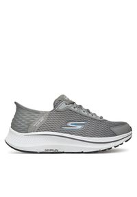 skechers - Buty do biegania Skechers. Kolor: szary. Sport: bieganie