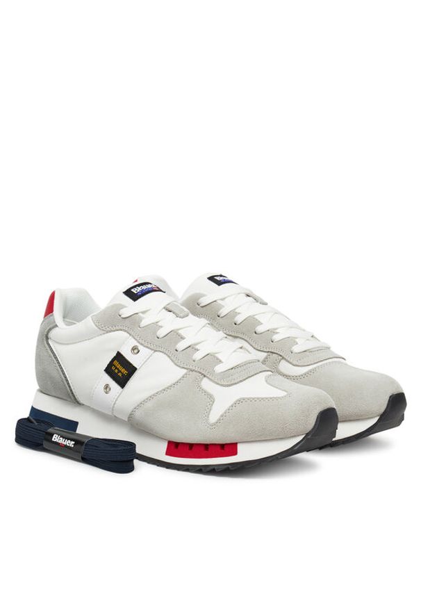 Blauer Sneakersy S5QUEENS01 Biały. Kolor: biały. Materiał: materiał