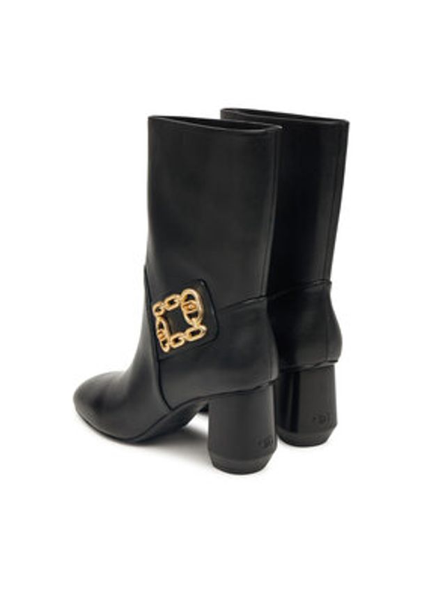 Liu Jo Botki Samy 05 SF5117 P0062 Czarny. Kolor: czarny. Materiał: skóra