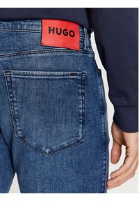 Hugo Jeansy Hugo 734 50495026 Niebieski Extra Slim Fit. Kolor: niebieski #5