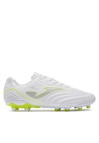 Joma Buty do piłki nożnej Aguila 24 AGUS2402FG Biały. Kolor: biały. Materiał: skóra